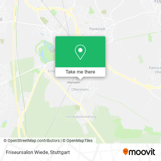 Карта Friseursalon Wiede
