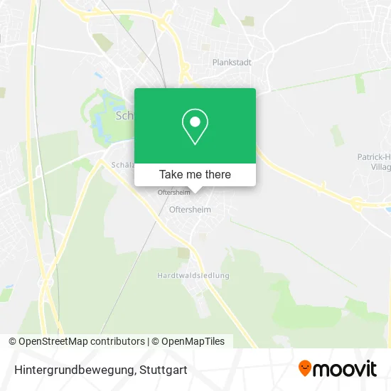 Карта Hintergrundbewegung