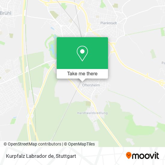 Kurpfalz Labrador de map