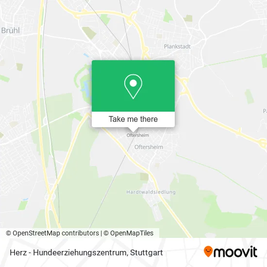 Карта Herz - Hundeerziehungszentrum