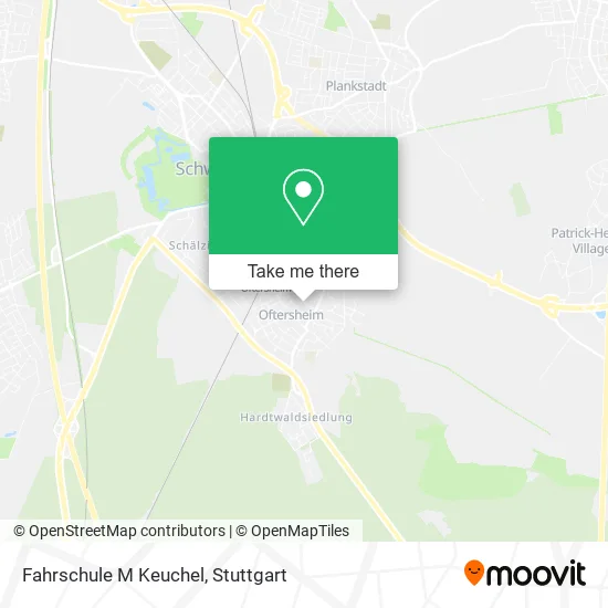 Карта Fahrschule M Keuchel