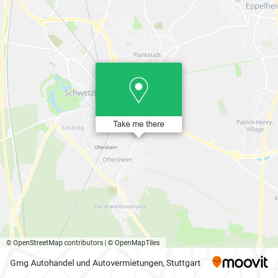 Gmg Autohandel und Autovermietungen map