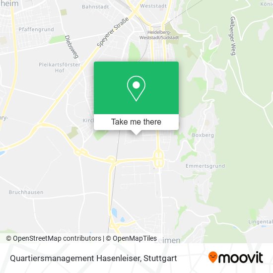 Quartiersmanagement Hasenleiser map