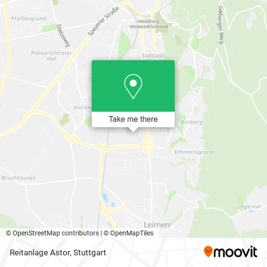 Карта Reitanlage Astor