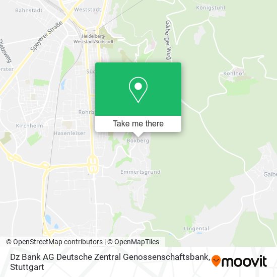 Dz Bank AG Deutsche Zentral Genossenschaftsbank map