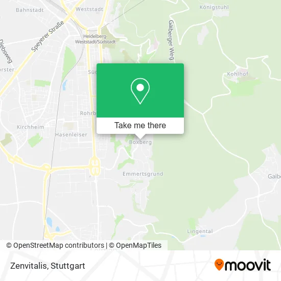 Карта Zenvitalis