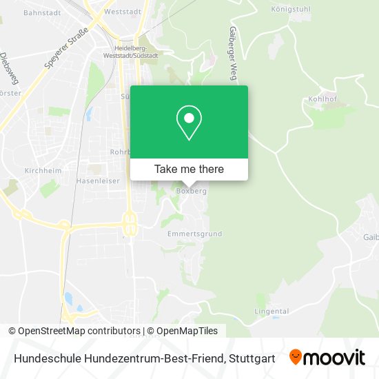 Hundeschule Hundezentrum-Best-Friend map