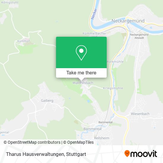 Tharus Hausverwaltungen map
