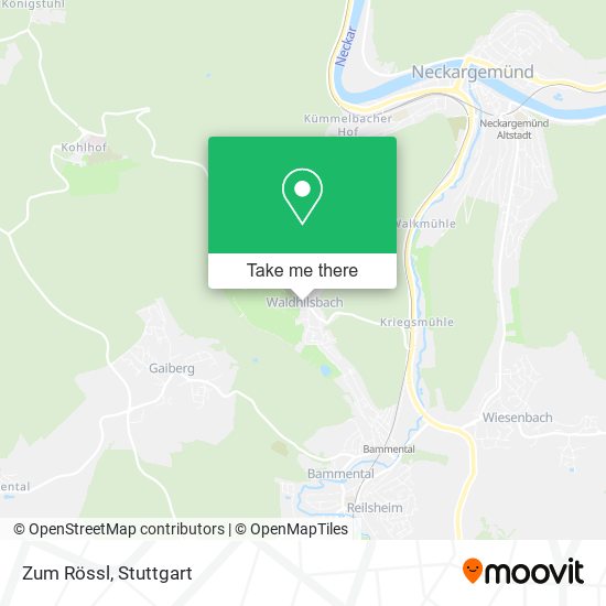 Карта Zum Rössl