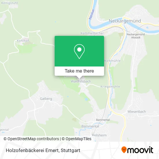 Карта Holzofenbäckerei Emert