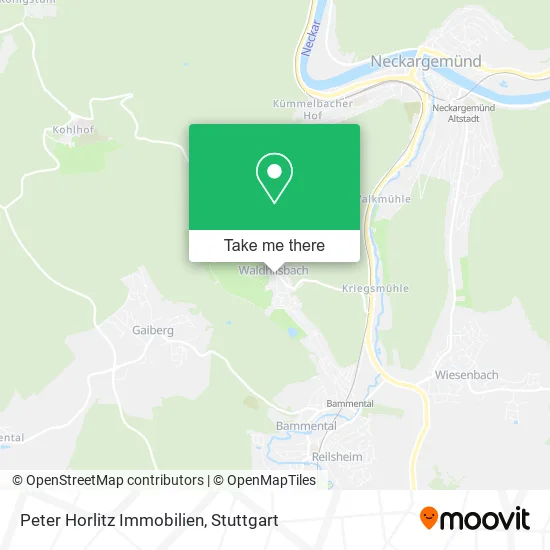 Карта Peter Horlitz Immobilien