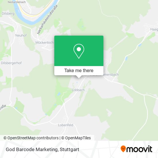 God Barcode Marketing map