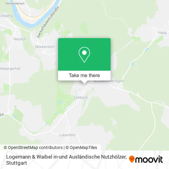 Карта Logemann & Waibel in-und Ausländische Nutzhölzer