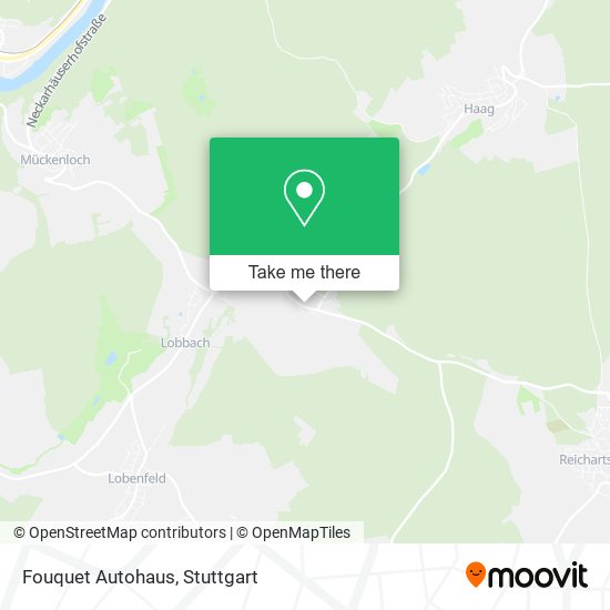 Fouquet Autohaus map