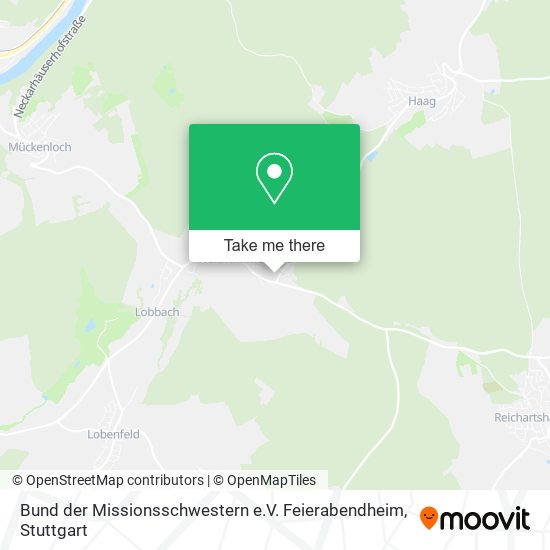 Bund der Missionsschwestern e.V. Feierabendheim map