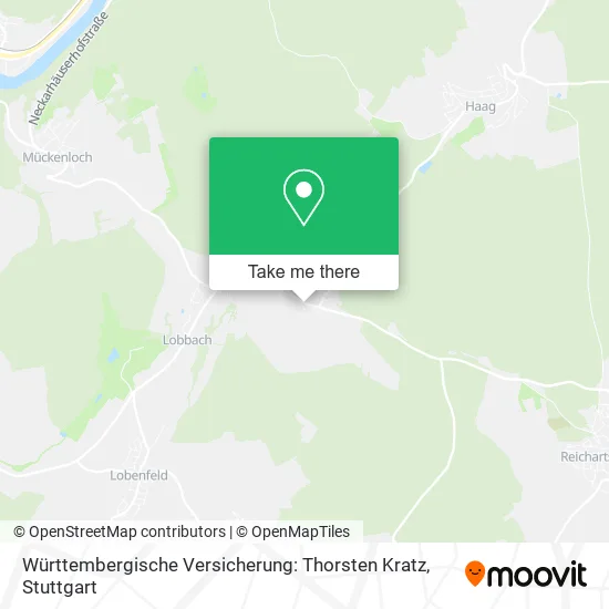 Карта Württembergische Versicherung: Thorsten Kratz