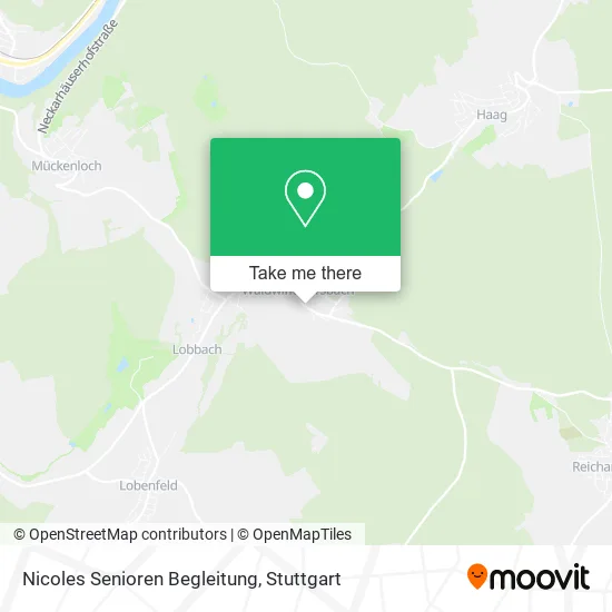 Карта Nicoles Senioren Begleitung