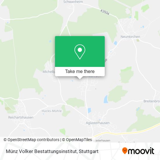 Münz Volker Bestattungsinstitut map