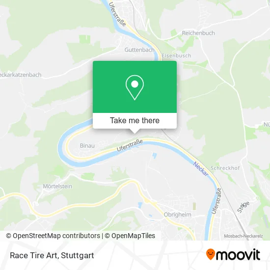 Карта Race Tire Art