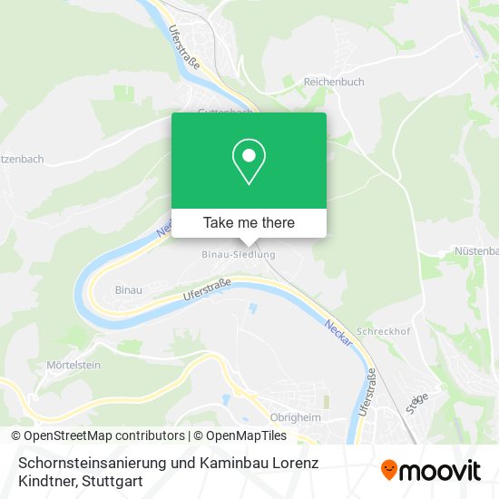 Schornsteinsanierung und Kaminbau Lorenz Kindtner map