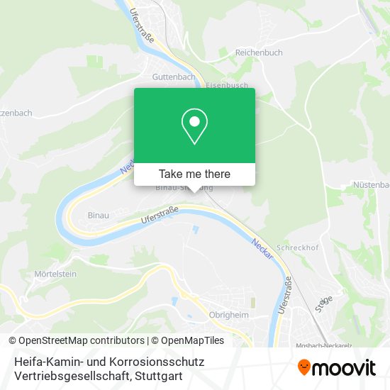 Heifa-Kamin- und Korrosionsschutz Vertriebsgesellschaft map