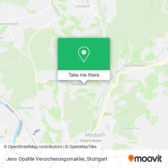 Карта Jens Opahle Versicherungsmakler