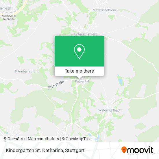 Kindergarten St. Katharina map
