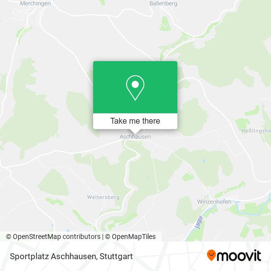Sportplatz Aschhausen map