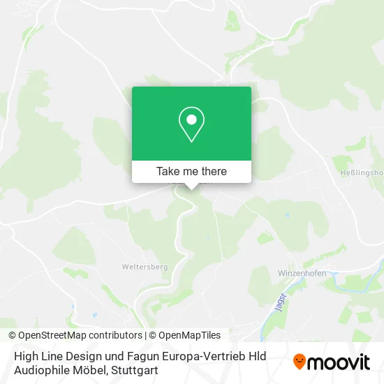 Карта High Line Design und Fagun Europa-Vertrieb Hld Audiophile Möbel