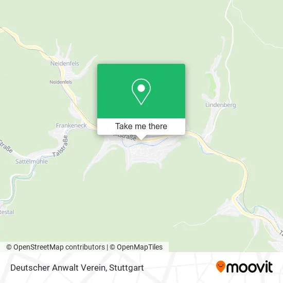 Карта Deutscher Anwalt Verein