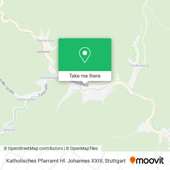 Katholisches Pfarramt Hl. Johannes XXIII map