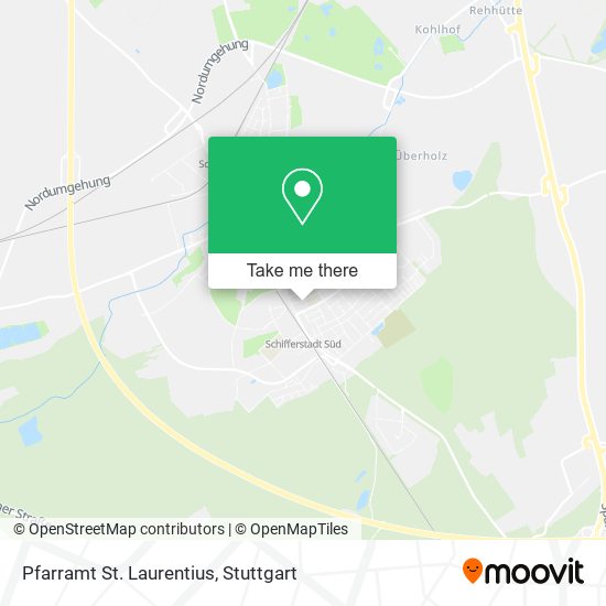 Pfarramt St. Laurentius map