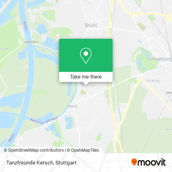Карта Tanzfreunde Ketsch