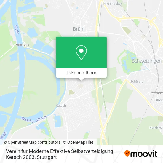 Карта Verein für Moderne Effektive Selbstverteidigung Ketsch 2003