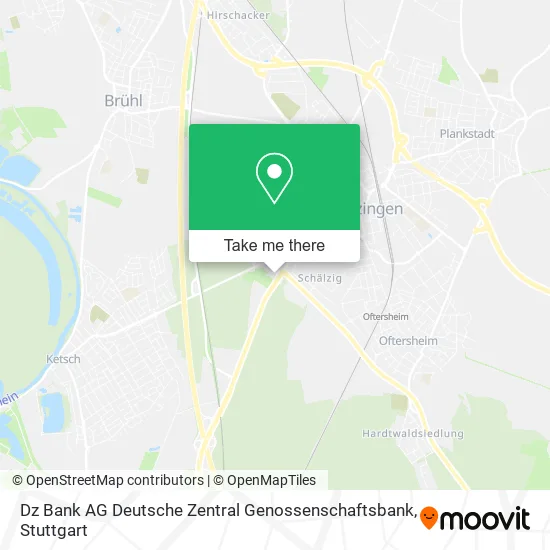 Карта Dz Bank AG Deutsche Zentral Genossenschaftsbank