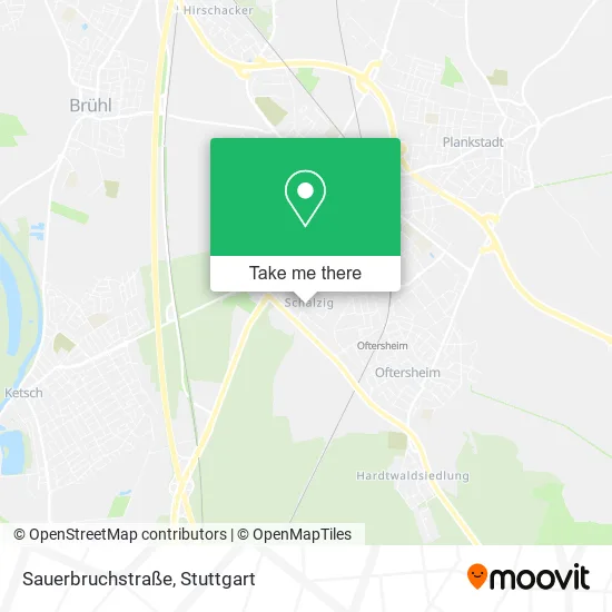 Sauerbruchstraße map