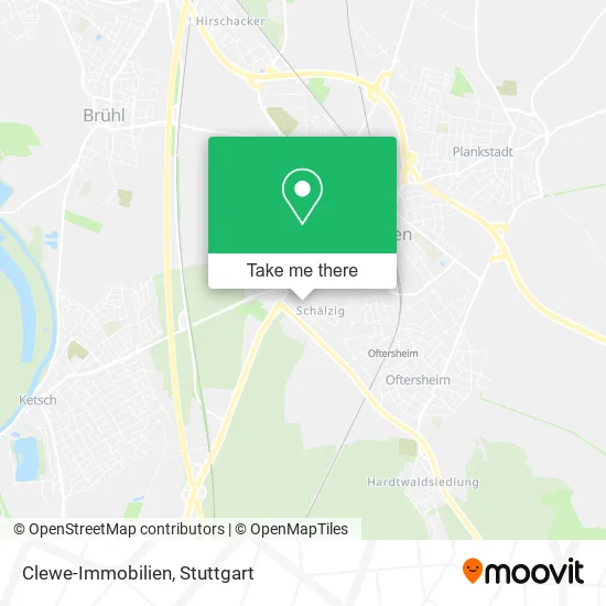 Карта Clewe-Immobilien