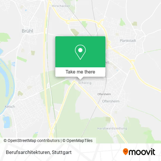 Карта Berufsarchitekturen