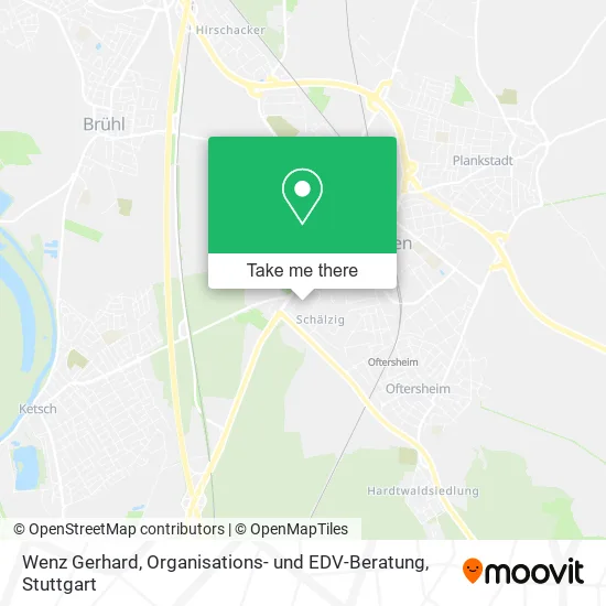 Карта Wenz Gerhard, Organisations- und EDV-Beratung