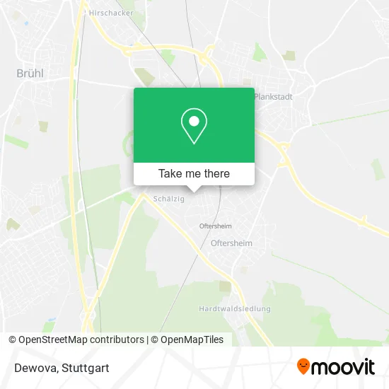 Карта Dewova
