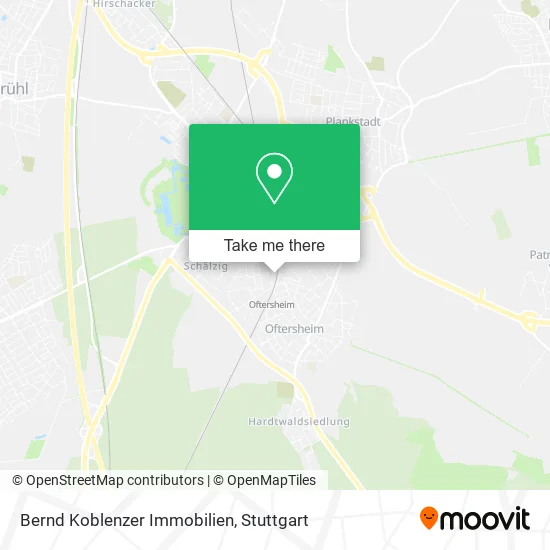 Карта Bernd Koblenzer Immobilien