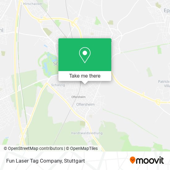 Fun Laser Tag Company map