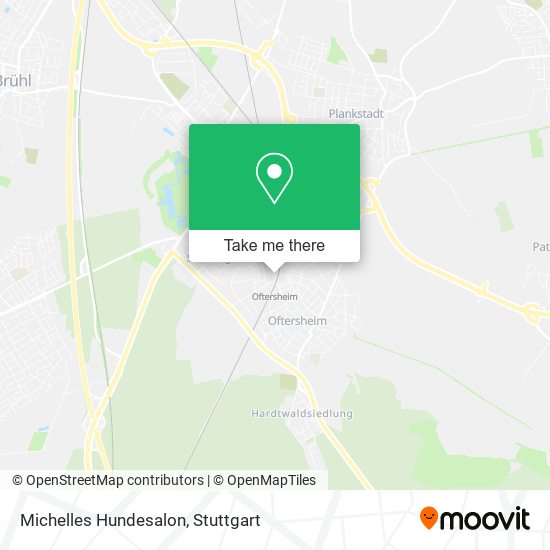 Michelles Hundesalon map