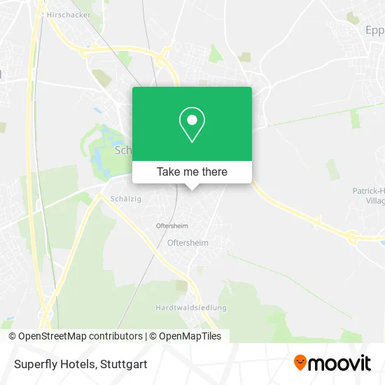 Карта Superfly Hotels