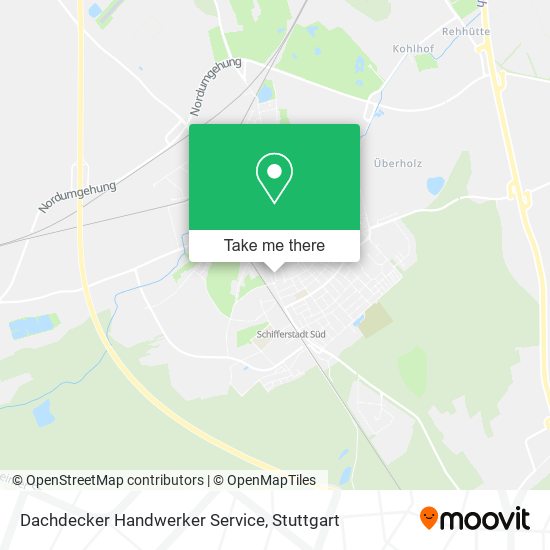 Dachdecker Handwerker Service map