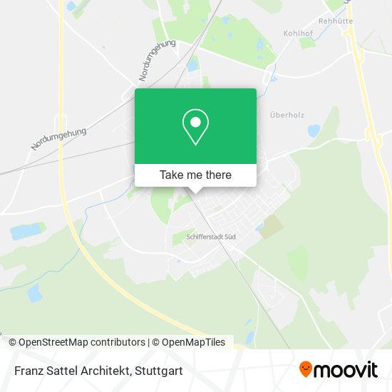 Franz Sattel Architekt map
