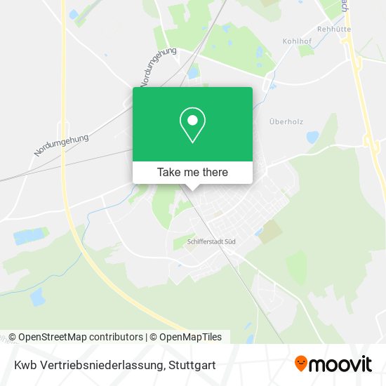 Карта Kwb Vertriebsniederlassung
