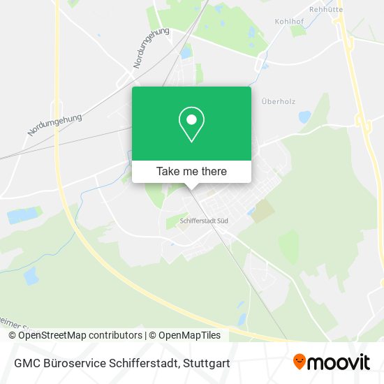 GMC Büroservice Schifferstadt map