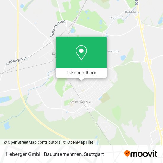 Карта Heberger GmbH Bauunternehmen