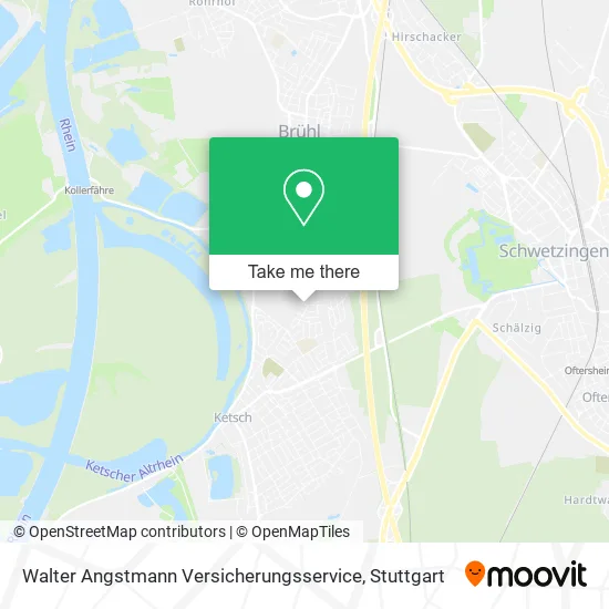 Карта Walter Angstmann Versicherungsservice